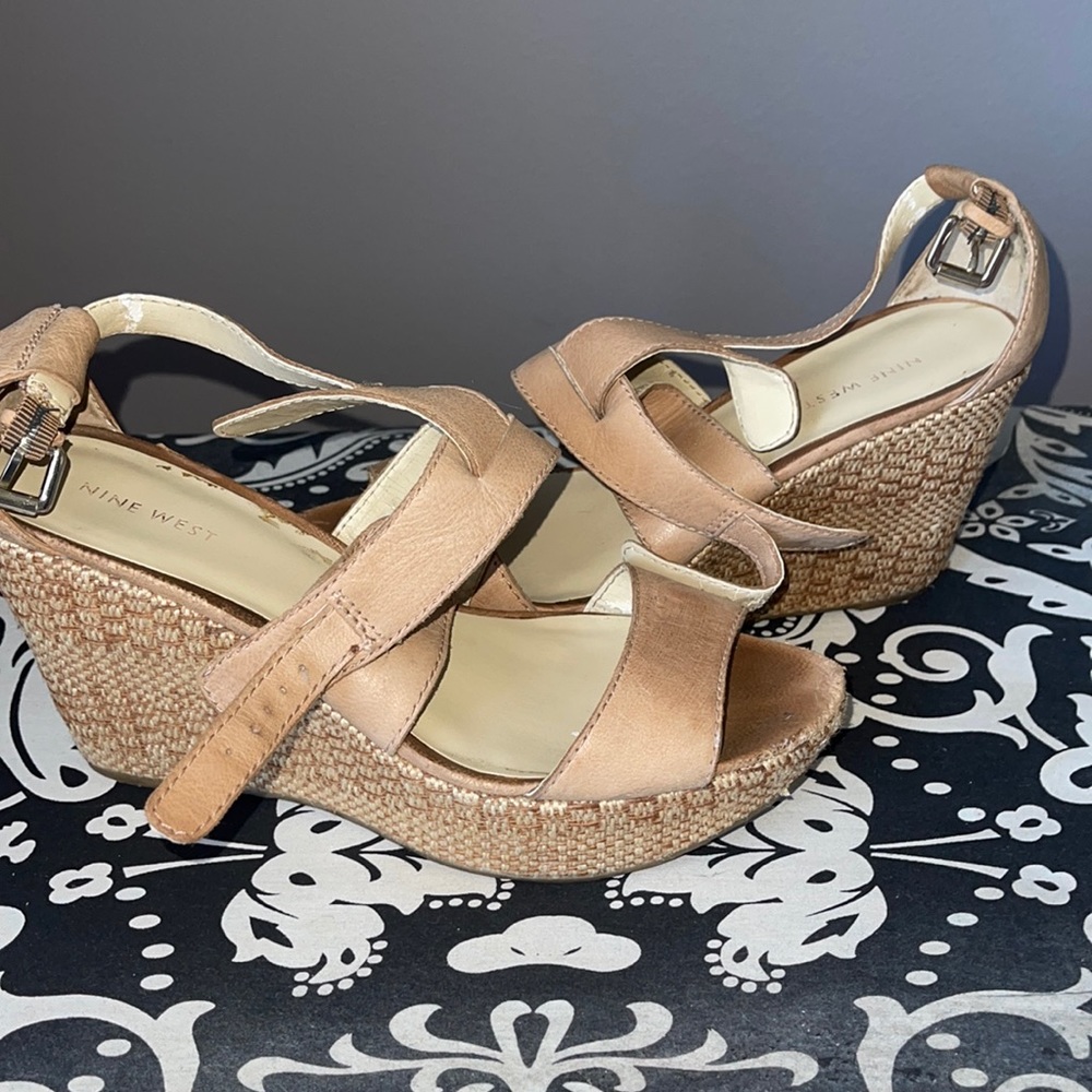 Cream Stylish HighTop Sandals